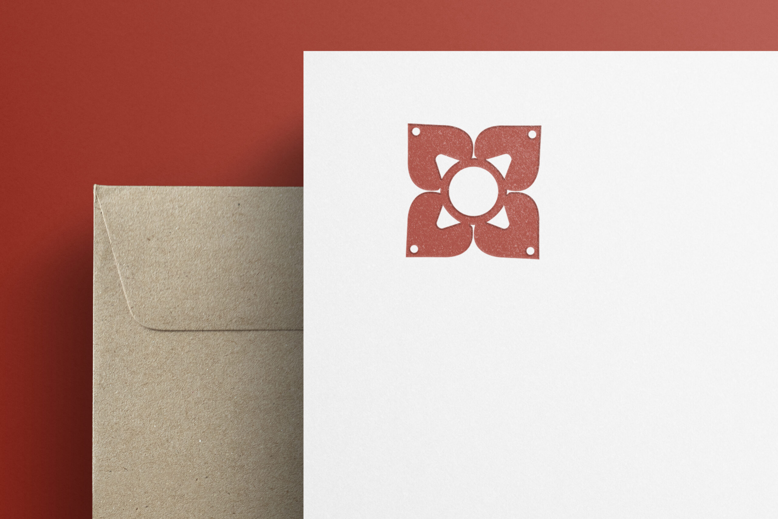 Corporate identity stationery set for business enterprise